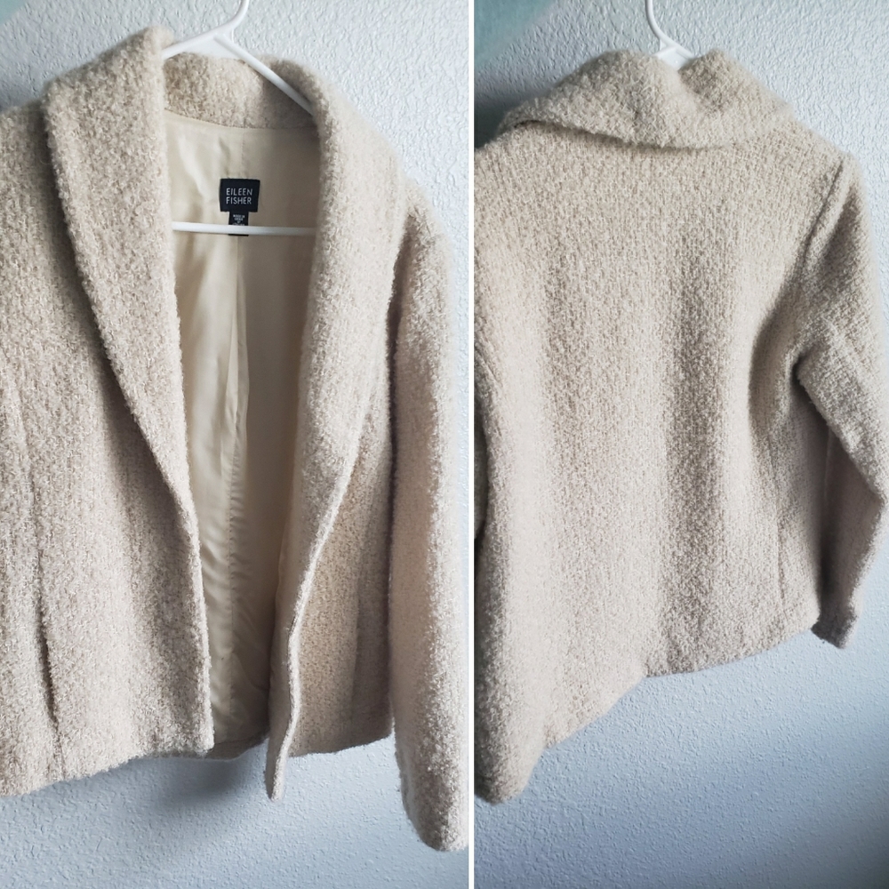Eileen Fisher wool coat